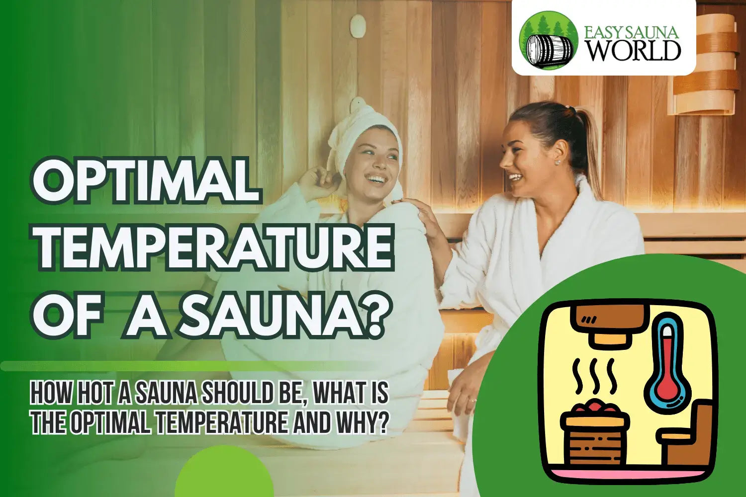 Sauna Optimal temperature