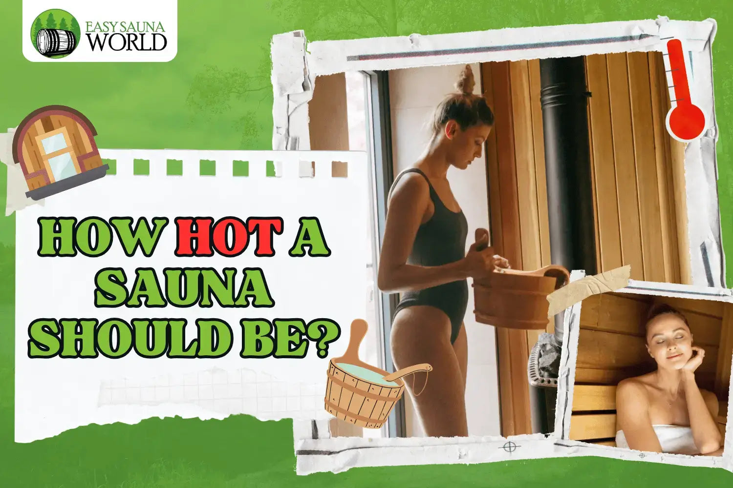 Hot hot a sauna should be?