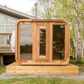 Sun Home Saunas Muskoka Outdoor Cube Sauna - Easy Sauna World