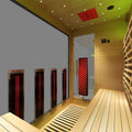 Sun Home Saunas Red Light Therapy Luminar Sauna Add-on - Easy Sauna World