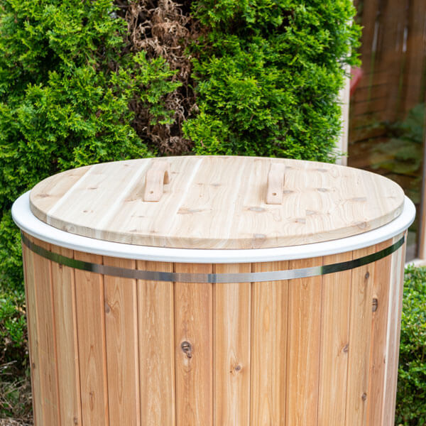 36" Round Cold Plunge Lid - Easy Sauna World