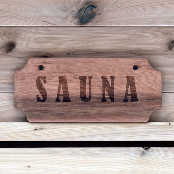 5x11 Sauna Sign - Easy Sauna World