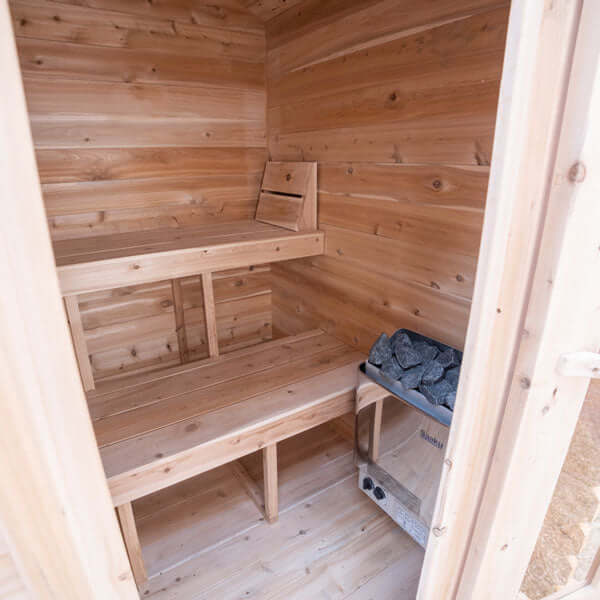 Dundalk LeisureCraft CT Granby Cabin Sauna CTC66W - Easy Sauna World