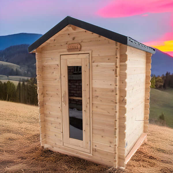 Dundalk LeisureCraft CT Granby Cabin Sauna CTC66W - Easy Sauna World