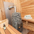 Dundalk LeisureCraft Chimney & Shields with Elbow for out the Back Wall (Huum Heater) - Easy Sauna World