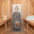 Dundalk LeisureCraft Chimney & Shields with Elbow for out the Back Wall (Huum Heater) - Easy Sauna World