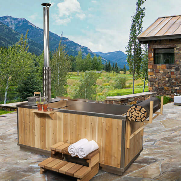 Dundalk Leisurecraft  Starlight Wood Burning Hot Tub CT372W - Easy Sauna World