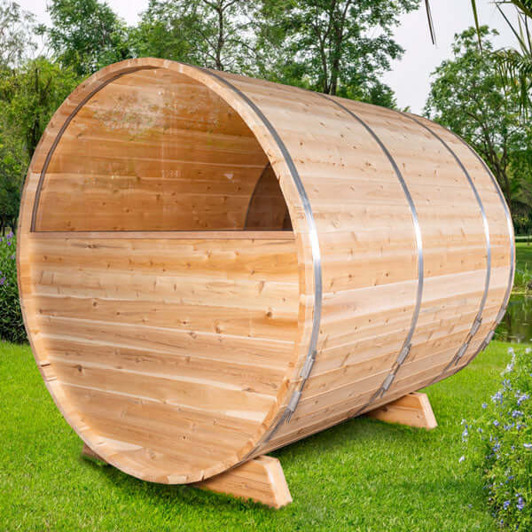 Dundalk LeisureCraft Tranquility MP Barrel Sauna CTC2345MP - Easy Sauna World