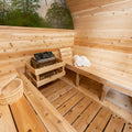 Dundalk LeisureCraft Tranquility MP Barrel Sauna CTC2345MP - Easy Sauna World