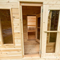 Dundalk LeisureCraft CT Georgian Cabin Sauna with Changeroom CTC88CW - Easy Sauna World