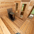 Dundalk LeisureCraft CT Georgian Cabin Sauna with Changeroom CTC88CW - Easy Sauna World