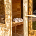 Dundalk LeisureCraft CT Georgian Cabin Sauna with Changeroom CTC88CW - Easy Sauna World