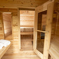 Dundalk LeisureCraft CT Georgian Cabin Sauna with Changeroom CTC88CW - Easy Sauna World