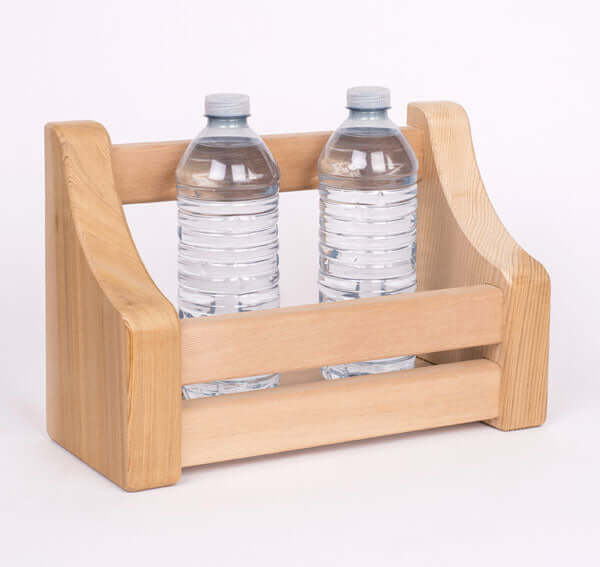 Cedar Bottle Shelf - Easy Sauna World