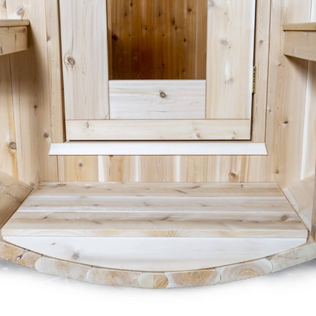 Dundalk LeisureCraft CT Serenity Barrel Sauna CTC2245W - Easy Sauna World