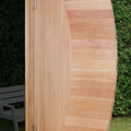 Electric Barrel Sauna with Canopy - Easy Sauna World