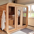 Sun Home Saunas Muskoka Outdoor Cube Sauna - Easy Sauna World